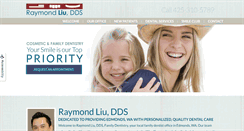 Desktop Screenshot of drliufamilydental.com
