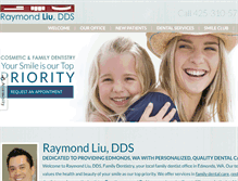 Tablet Screenshot of drliufamilydental.com